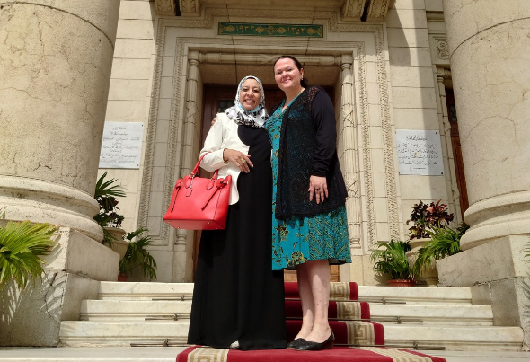 Kolegyně Benetti v Cairo University