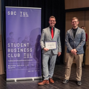 2023 - Finále Start-Up TUL - Jarosl﻿av Máchal (3. místo, LEVEL-UP) také získal mentoring v hodně 15 000 Kč od agentury CzechInvest.