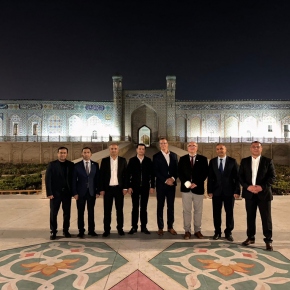 2025 - Memorandum s KokandUni - Aleš Kocourek: Z paláce se po ruském a sovětském obléhání dochovala jen tato třetí brána.