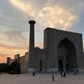 2025 - Memorandum s KokandUni - Aleš Kocourek: Samarkand byl hlavním městem až do roku 1930, kdy jej vystřídal Taškent.