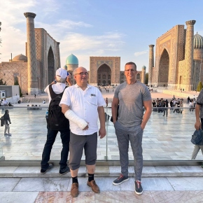 2025 - Memorandum s KokandUni - Aleš Kocourek: V době, kdy Rusáci plenili Koland, se Samarkand vzdal a zachránil tak velkou část ze svého starobylého rázu.