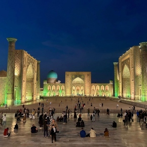 2025 - Memorandum s KokandUni - Aleš Kocourek: V Samarkandu jezdí od roku 2017 tramvaje české výroby.