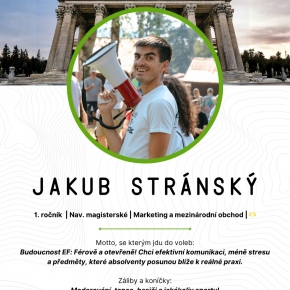 2025 - Studentští kandidáti