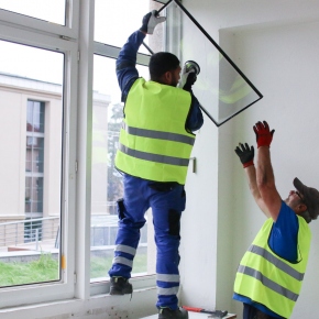  2026 - Současná rekonstrukce E  - Probíhající demolice budovy E2 v létě 2025.